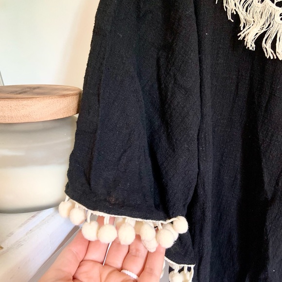 CLEARANCE!!! NWT Perfect Boho Linen Tunic Top - Picture 4 of 6